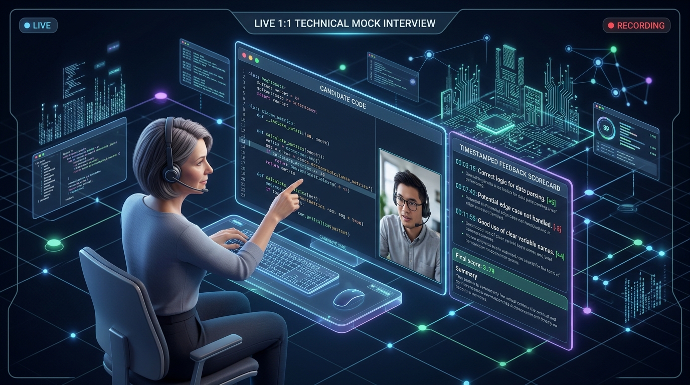 Why 1:1 Recorded Mock Interviews Outperform Generic Practice